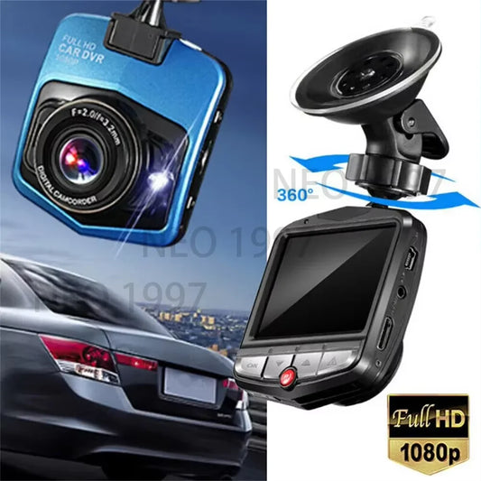 1080P HD Dash Cam – Car DVR Camera with Night Vision & G-Sensor